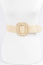 RECTANGLE BRAIDED BELT