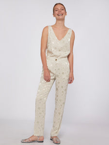 STAR JACQUARD TROUSER PANTS