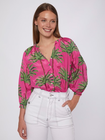 PALM TREE BLOUSE