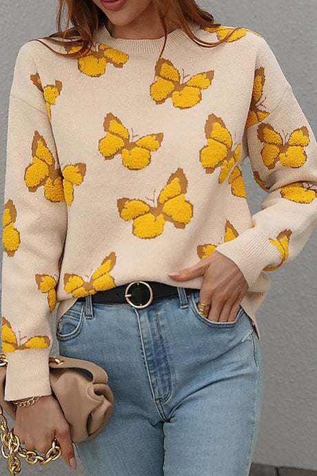 FLY BUTTERFLY SWEATER