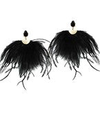 Feather Tassel Earrings
