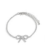 CRYSTAL BOW BRACELET