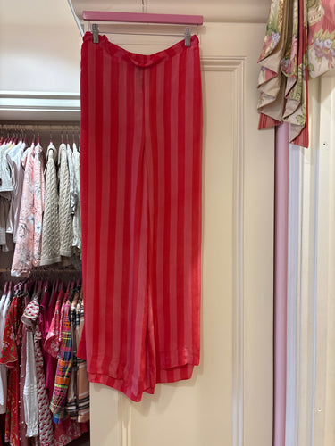 SOFIA STRIPE RED AND PINK PANTS