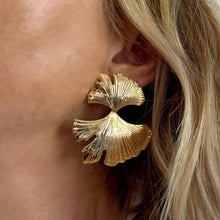 GINGKO LEAF EARRINGS