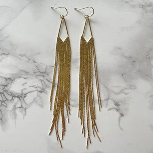 FARRAH FRINGE EARRINGS