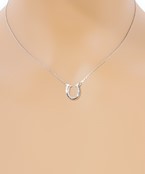 HORSESHOE ACCENT NECKLACE