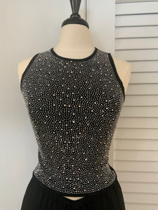 Sleeveless Sequins Sweater Tank