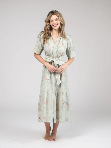 JANE SAGE MIDI DRESS