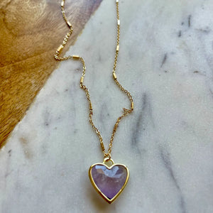 SEARED HEART NECKLACE