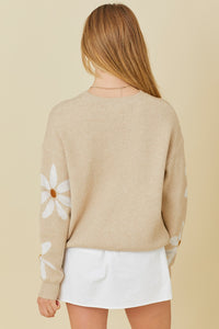 FALL FLOWER SWEATER