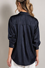 GOLDEN STRIPE NAVY TOP