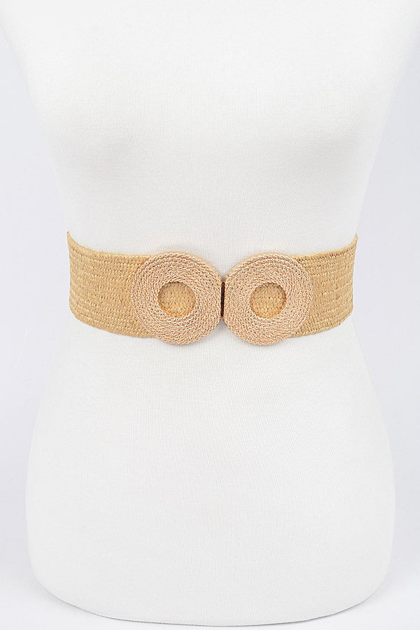 INTERLOCKING STRAW BELT – Zero Dress Code and The Dress Code