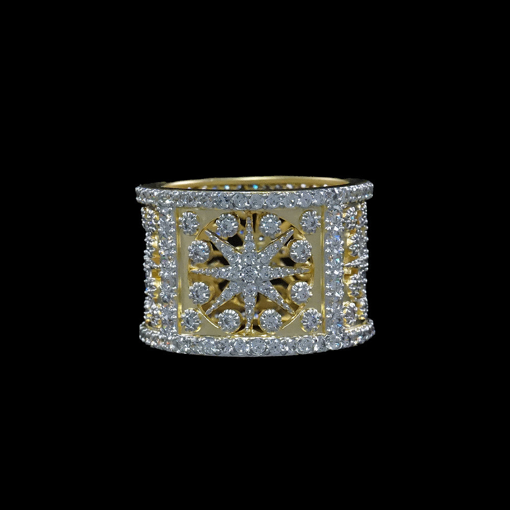 STAR PAVE RING