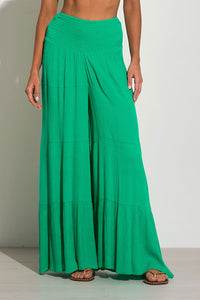 TIERED PALAZZO PANTS