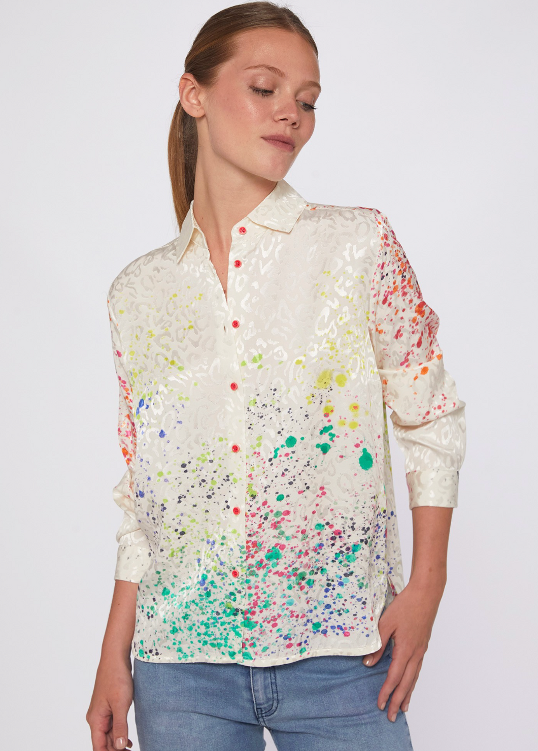 ISA ART STAINS SHIRT