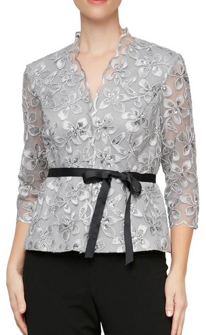 ALEX EVENINGS BLOUSE