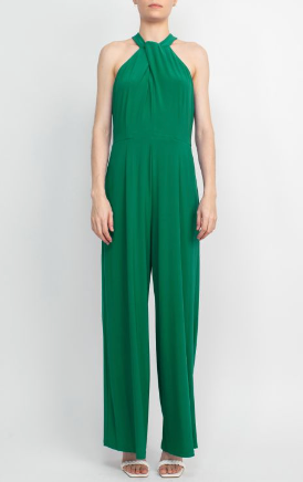 JERSEY KEYHOLE JUMPSUIT