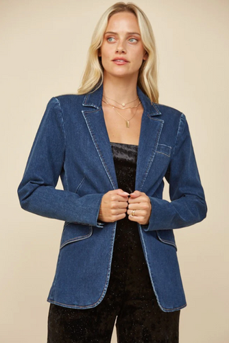 PREMIA DENIM BLAZER