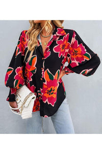 FLORAL LONG-SLEEVE SHIRT