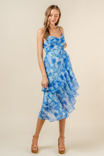 BLUE MARBLE DRESS