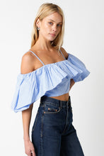 OPHELIA STRIPED CROP TOP