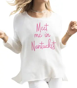 MEET ME IN NANTUCKET SWEATER