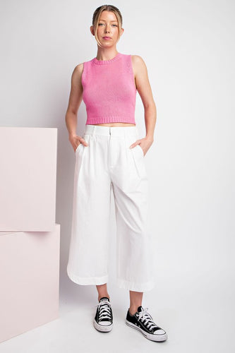 SCALLOP POCKET PANTS