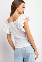 WINNIE RUFFLE TOP