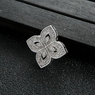 CLOVER ZIRCON RING