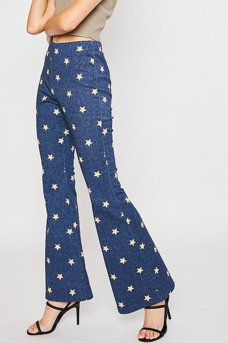 STAR FLARE WIDE LEG PANT