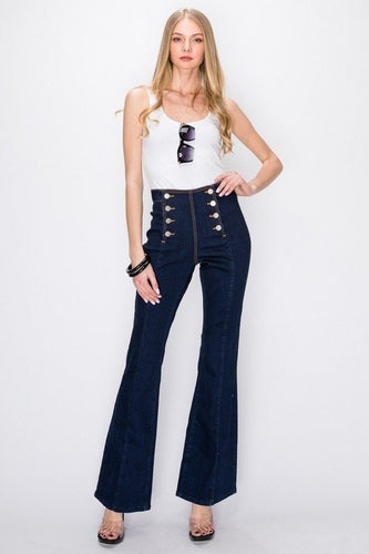 CROPPED WIDE LEG SAILOR JEANS – Zero Dress Code and The Dress Code
