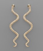 SNAKE EARRINGS