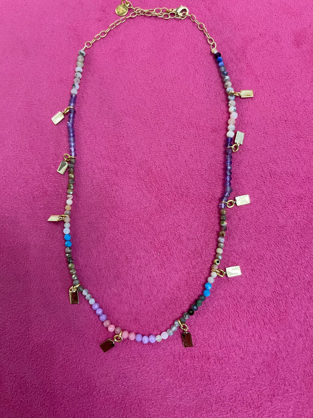 MULTI COLOR BEAD NECKLACE