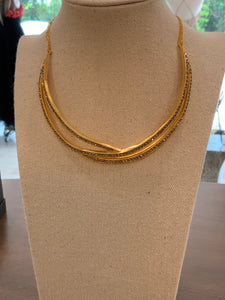 GOLD NECK CUFF